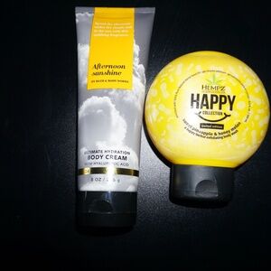 New! Body Cream and Shower Gel